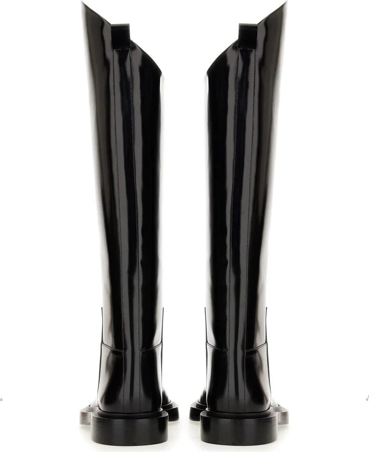 Jil Sander Leather Boot - Image 5