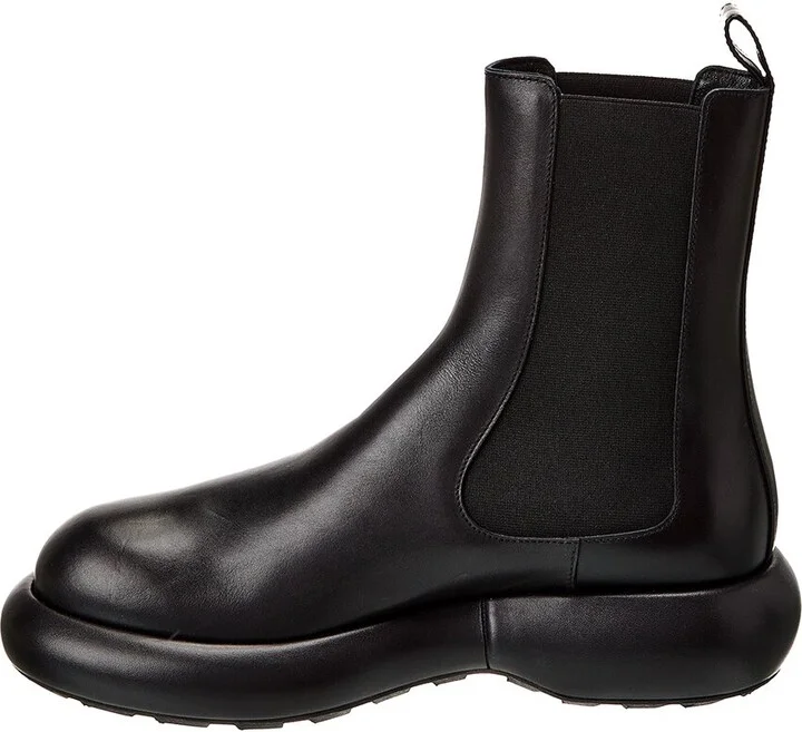 Jil Sander Leather Bootie - Image 2
