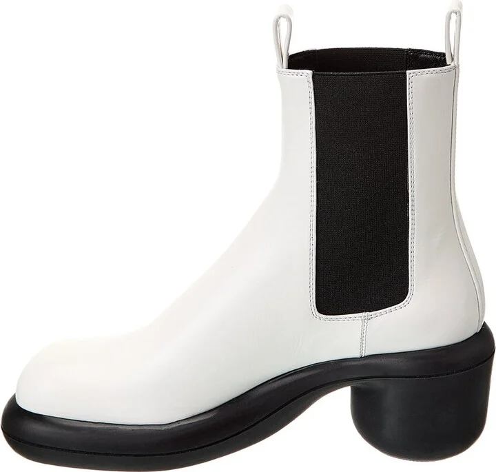 Jil Sander Leather Bootie - Image 2
