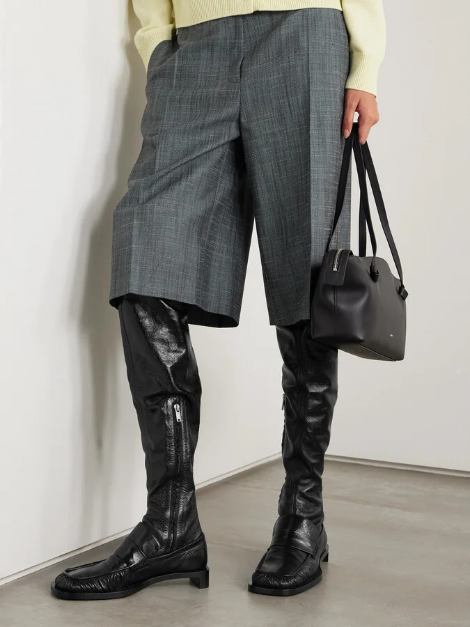 Jil Sander - Leather Boots - Black - Image 2