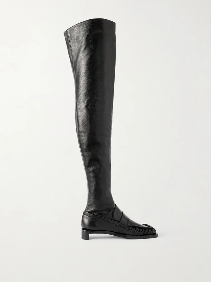 Jil Sander - Leather Boots - Black