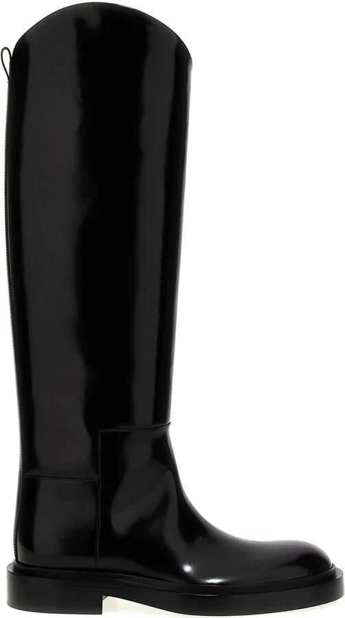 Jil Sander Leather Boots