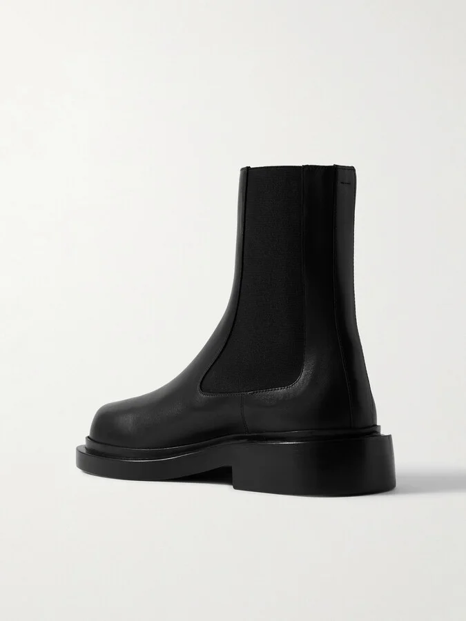 Jil Sander - Leather Chelsea Boots - Black - Image 3
