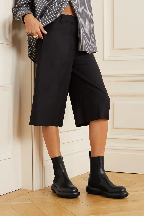 Jil Sander - Leather Chelsea Boots - Black - Image 2