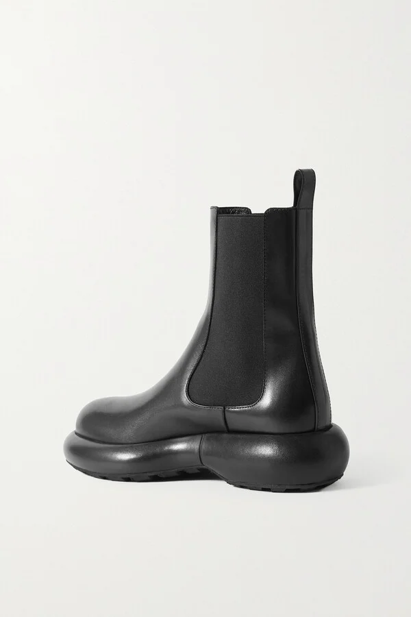 Jil Sander - Leather Chelsea Boots - Black - Image 3