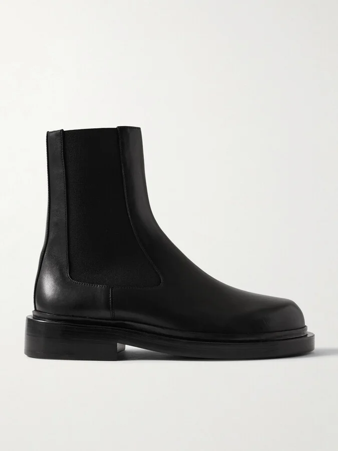 Jil Sander - Leather Chelsea Boots - Black