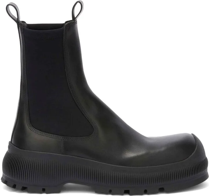 Jil Sander Leather Chelsea Boots