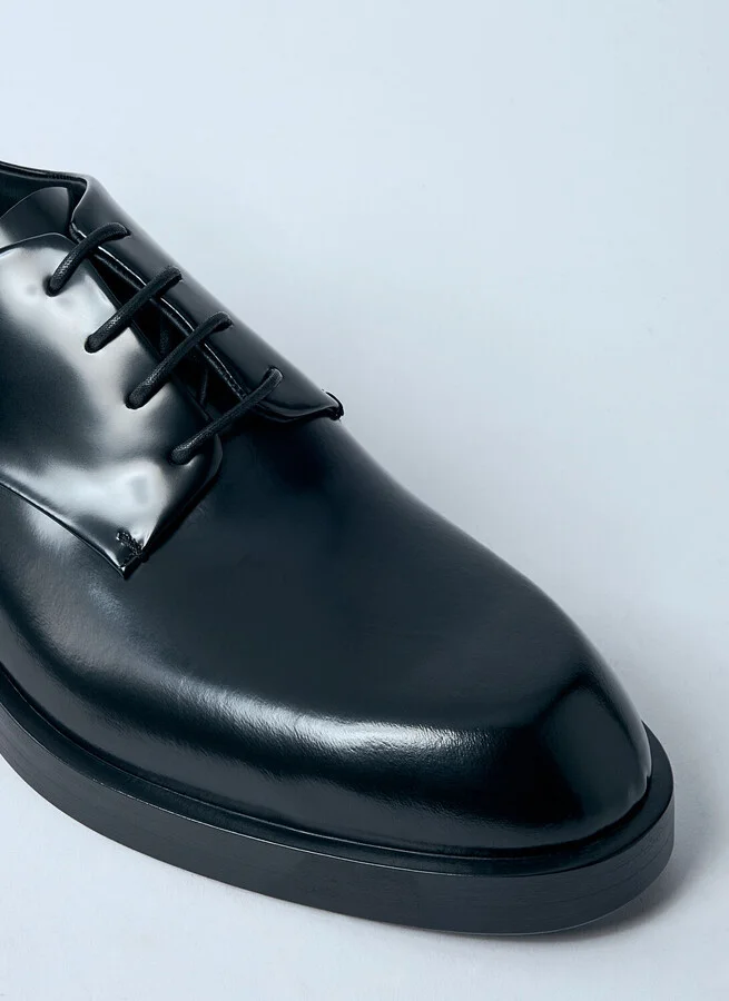 Jil Sander Leather Lace-up Shoes - Man Lace Ups Black Eu - 43 - Image 3