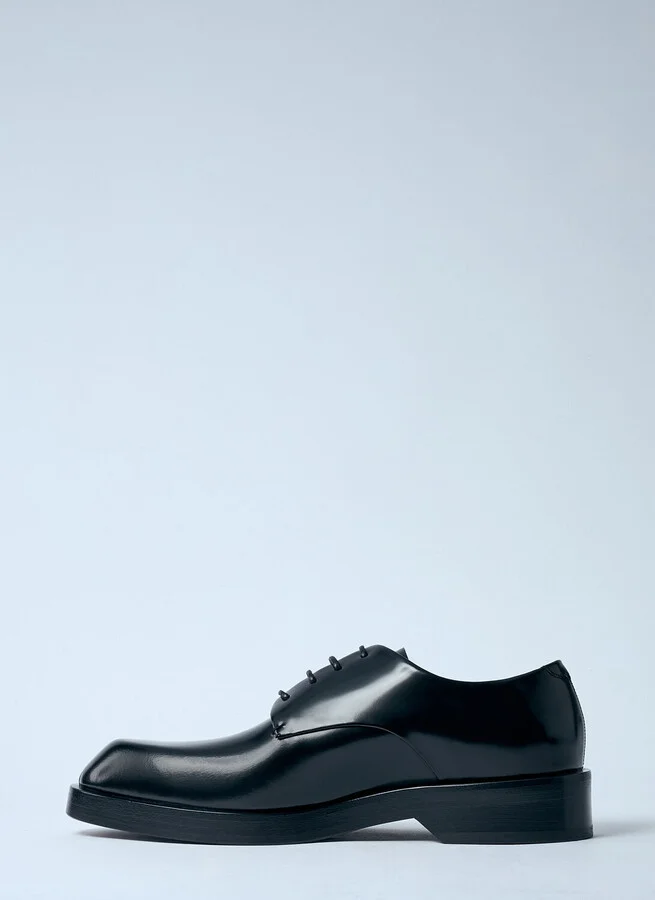 Jil Sander Leather Lace-up Shoes - Man Lace Ups Black Eu - 43 - Image 4