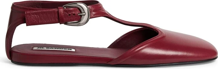 Jil Sander Leather Mary Janes