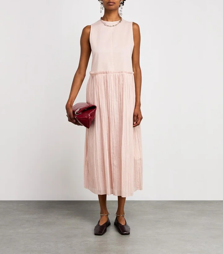 Jil Sander Leather Ring Ballet Flats - Image 6