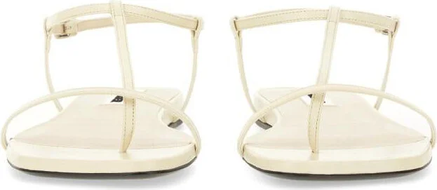 Jil Sander Leather Sandal - Image 4