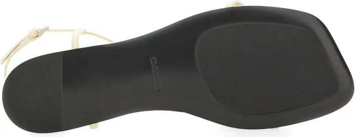 Jil Sander Leather Sandal - Image 5