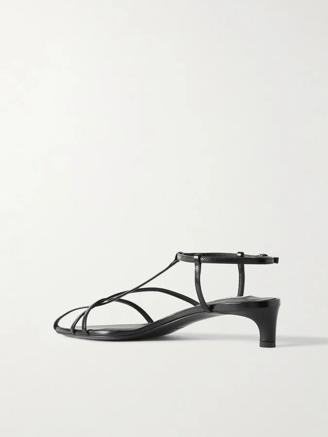 Jil Sander - Leather Sandals - Black - Image 3
