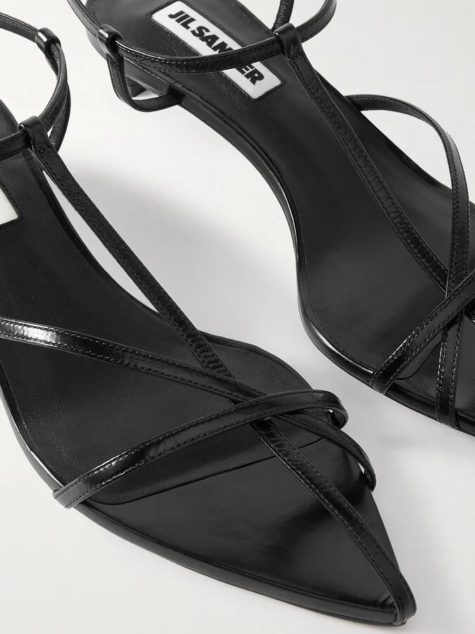 Jil Sander - Leather Sandals - Black - Image 4