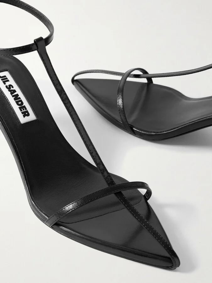 Jil Sander - Leather Sandals - Black - Image 4