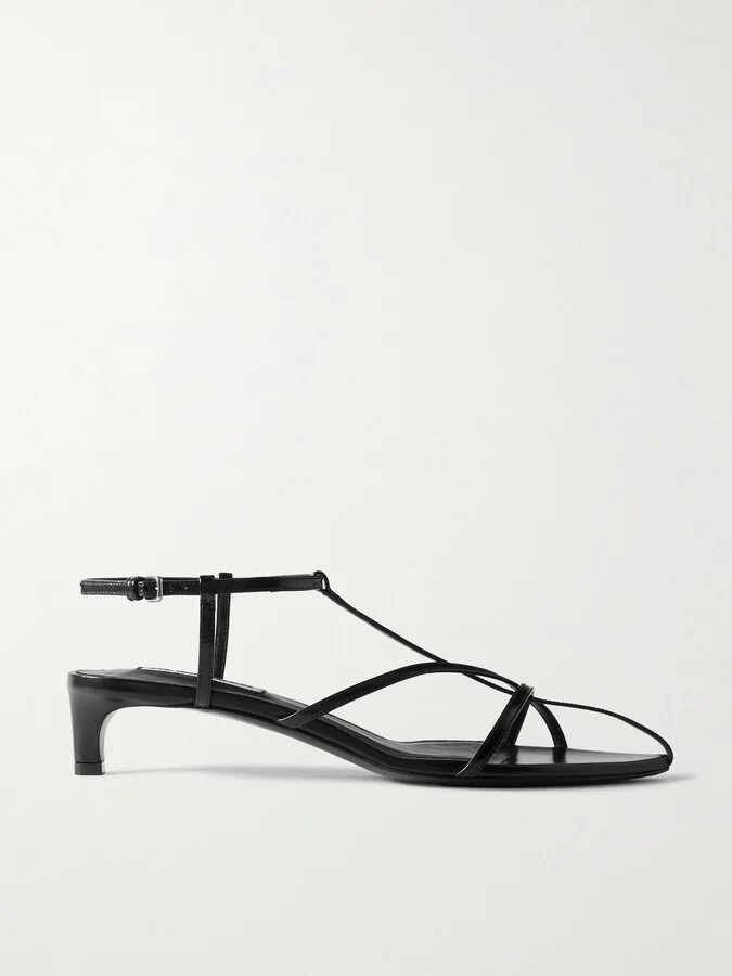 Jil Sander - Leather Sandals - Black