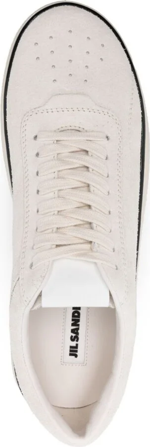 Jil Sander Leather Sneakers - Image 2