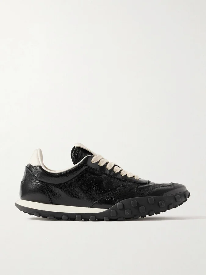 Jil Sander - Leather Sneakers - Black