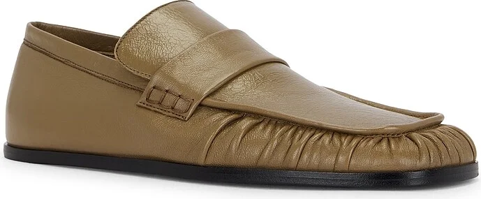 Jil Sander Loafer in Olive - Image 2