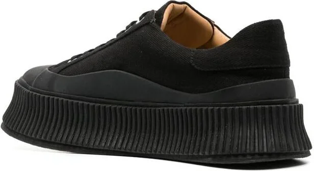 Jil Sander Low Laced Sneakers With Vulcanized Rubber Sole Shoes - Image 2