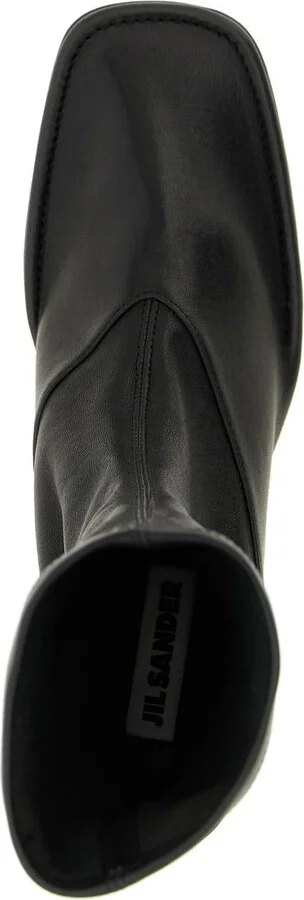 Jil Sander Nappa Ankle Boots - Image 4
