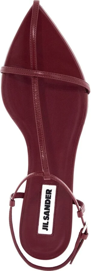 JIL SANDER new tripon leather sandals for men - Image 3