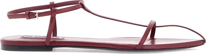 JIL SANDER new tripon leather sandals for men