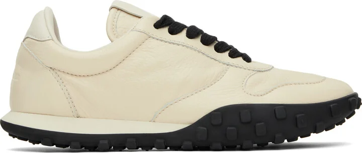 Jil Sander Off-White Low Top Sneakers