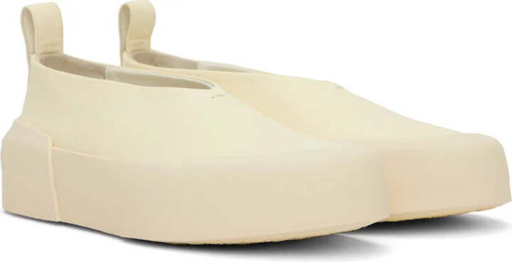 Jil Sander Off-White Plonge Sneakers - Image 4