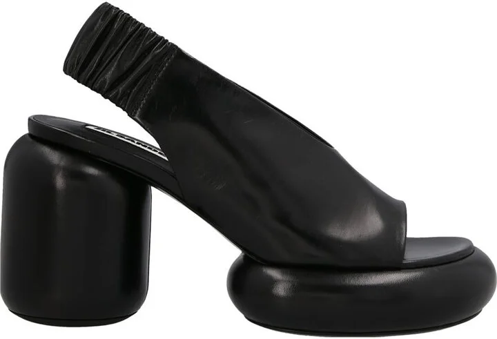 Jil Sander Padded Heel Sandals