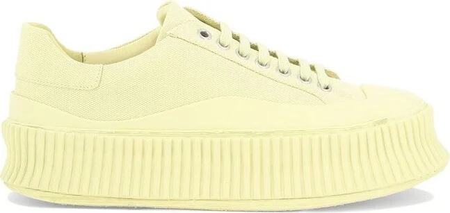 Jil Sander Panelled Round-Toe Sneakers