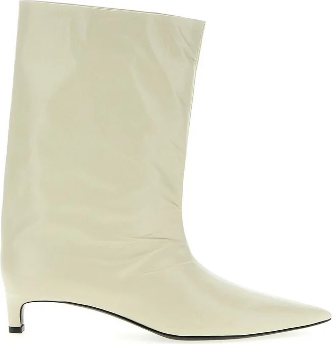 Jil Sander Pointed Toe Ankle Boots