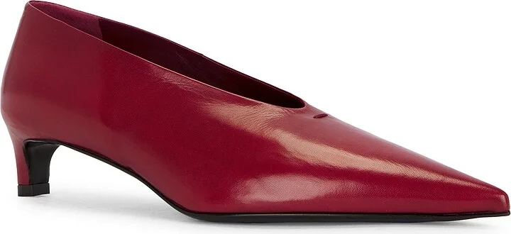 Jil Sander Pump in Red - Image 2