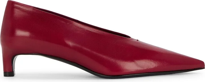 Jil Sander Pump in Red