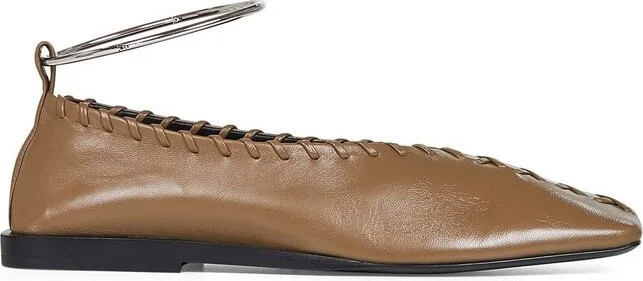 Jil Sander Ring Ballerina Flats