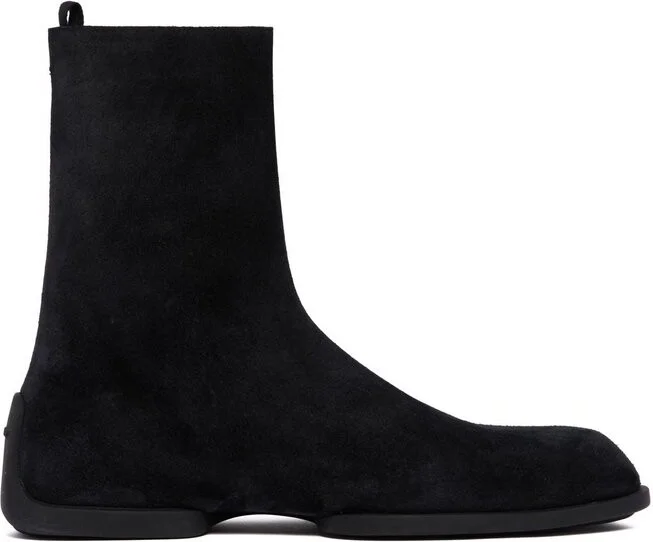 Jil Sander Round Toe Ankle Boots