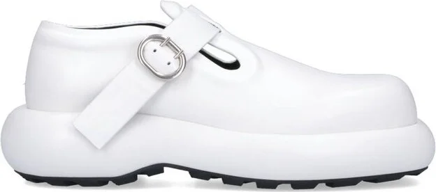 Jil Sander Scarpe Square Toe Loafers