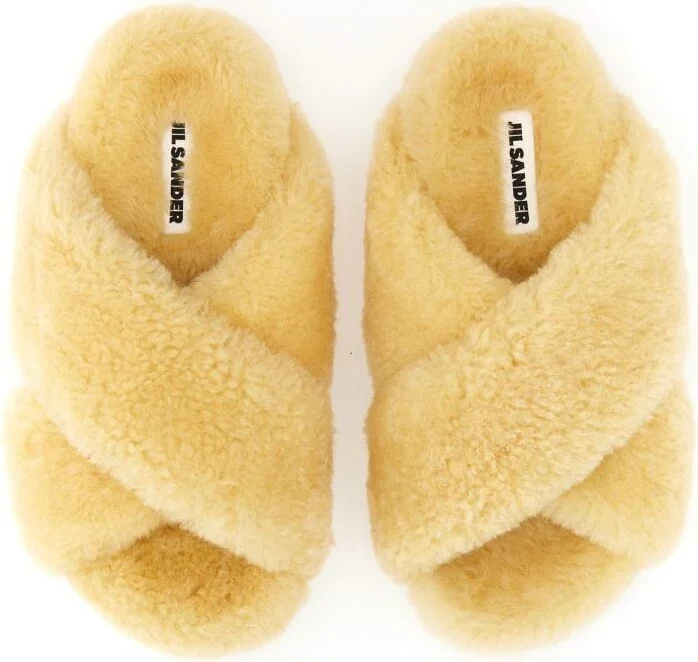 Jil Sander Shearling Sandal - Image 2