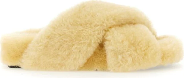 Jil Sander Shearling Sandal
