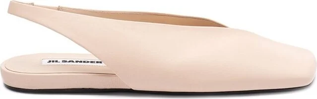 Jil Sander Slingback Flats