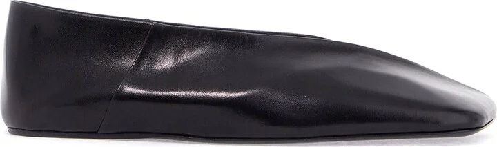 JIL SANDER square ballet flats