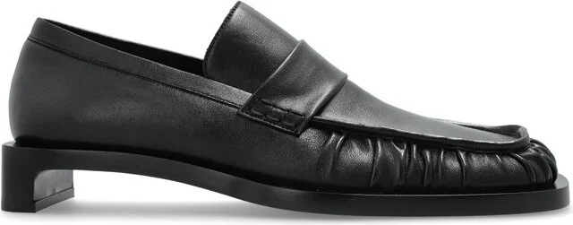 Jil Sander Square Toe Loafers