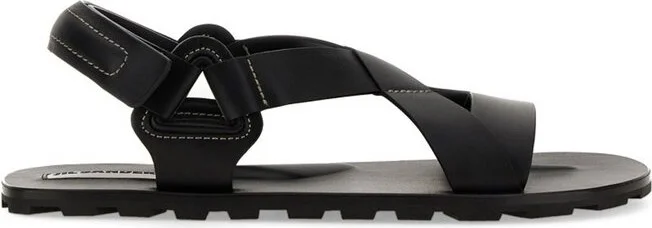 Jil Sander Touch-Strap Open-Tote Sandals