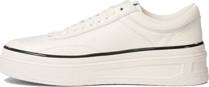 Jil Sander White Leather Sneakers - Image 2