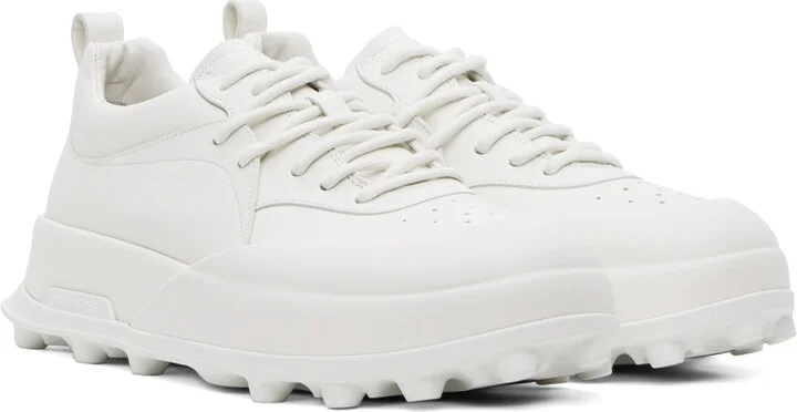 Jil Sander White Orb Sneakers - Image 4