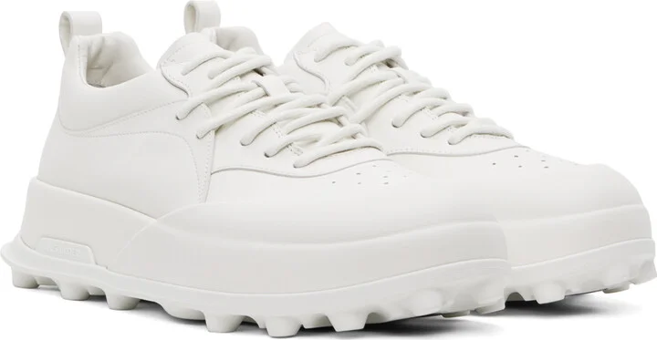 Jil Sander White Orb Sneakers - Image 4