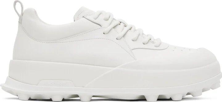 Jil Sander White Orb Sneakers
