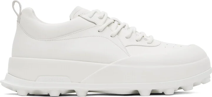 Jil Sander White Orb Sneakers