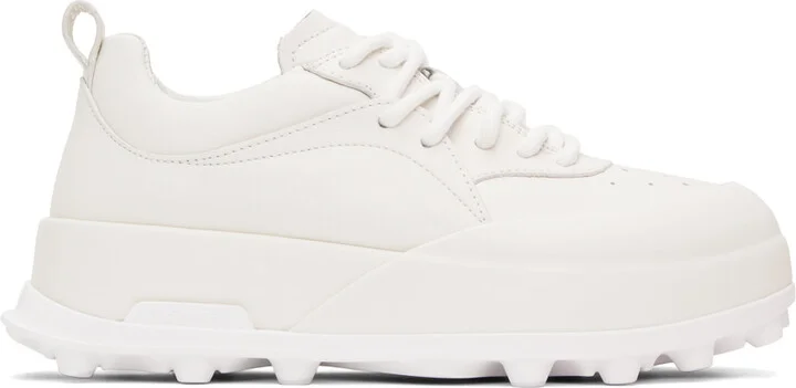 Jil Sander White Orb Sneakers